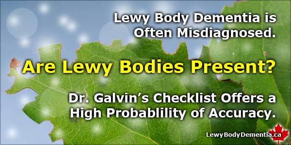 Simple Checklist for Lewy Body Diagnosis | Photo/illustration