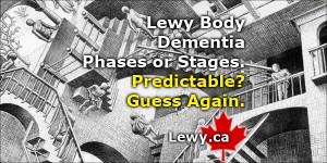 Stages and Phases of Lewy Body Dementia -- info-graphic